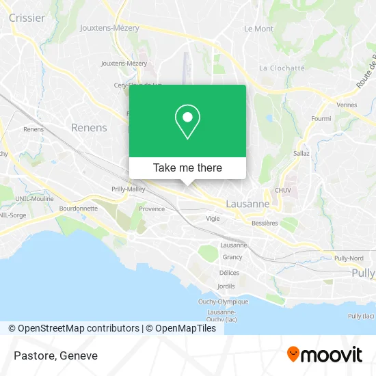 Pastore map