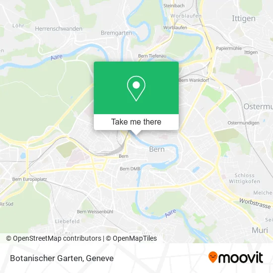 Botanischer Garten map