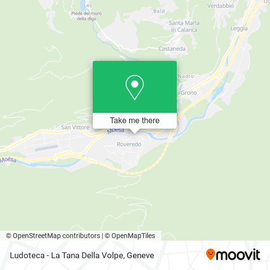 Ludoteca - La Tana Della Volpe map