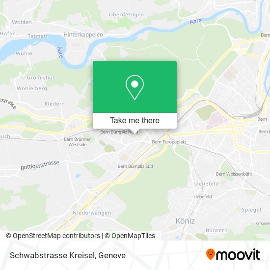 Schwabstrasse Kreisel map