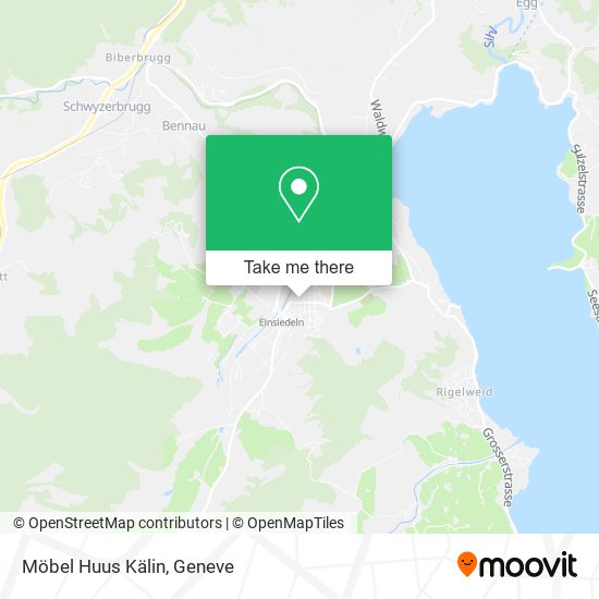 Möbel Huus Kälin map