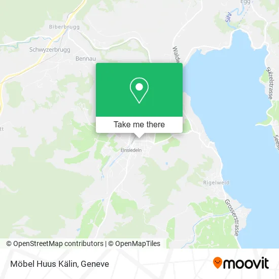 Möbel Huus Kälin map