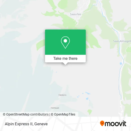 Alpin Express II map