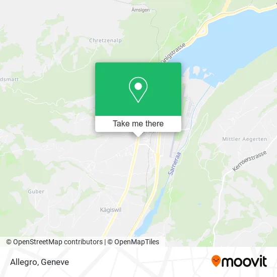 Allegro map