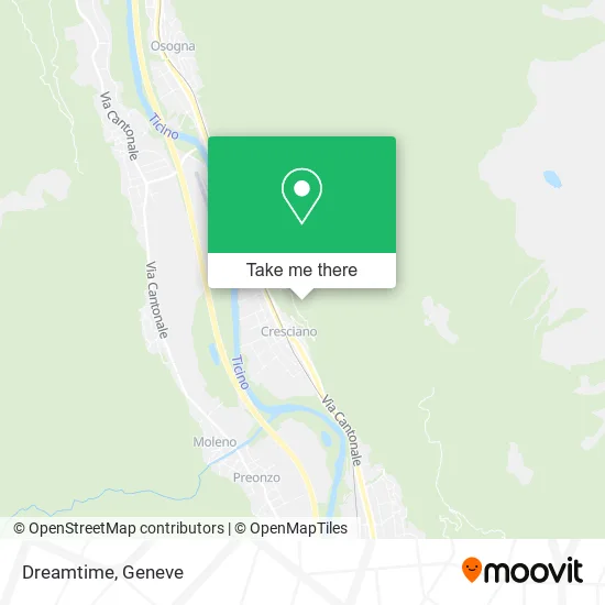 Dreamtime map