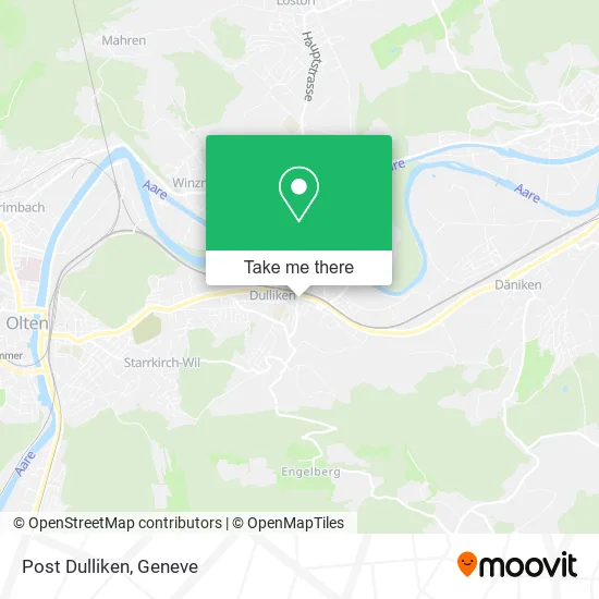 Post Dulliken map