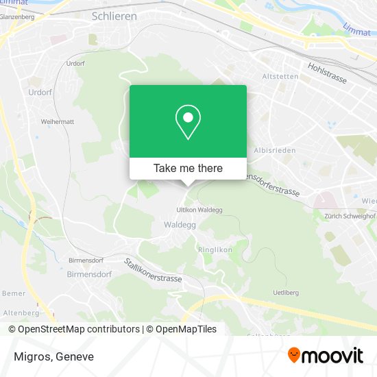 Migros map