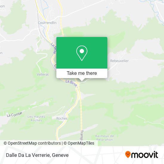 Dalle Da La Verrerie map