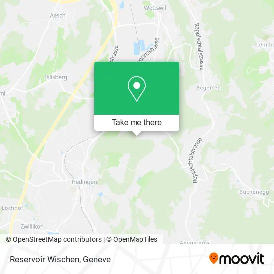 Reservoir Wischen map