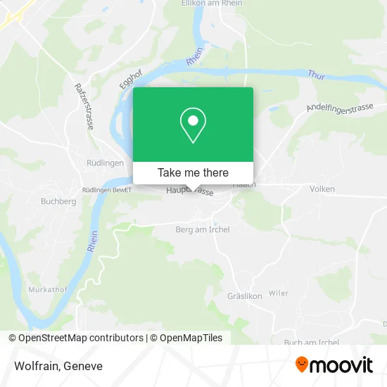 Wolfrain map