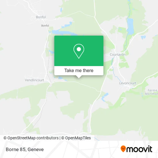 Borne 85 map