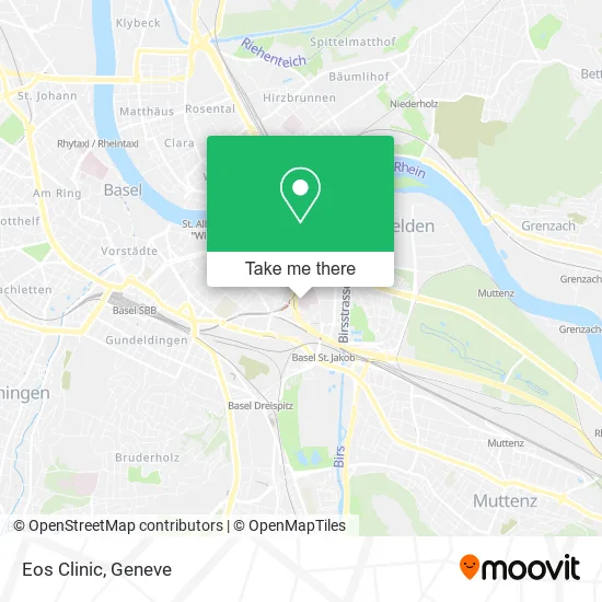Eos Clinic map
