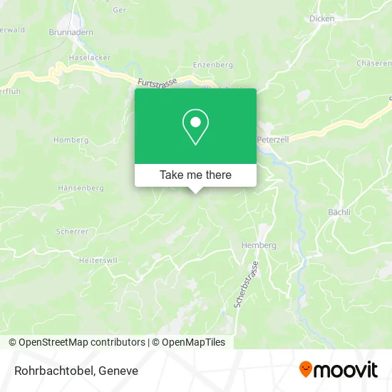 Rohrbachtobel map