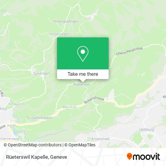 Rüeterswil Kapelle map