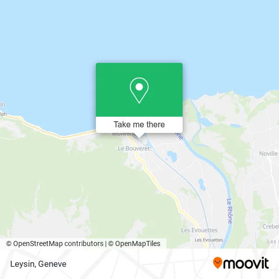Leysin map