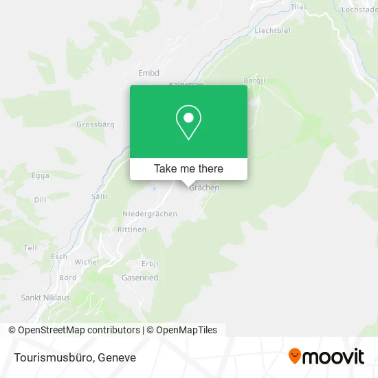 Tourismusbüro map
