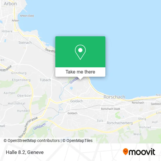 Halle 8.2 map