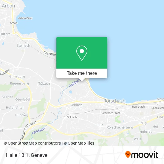 Halle 13.1 map