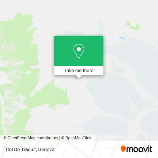 Col De Tracuit map