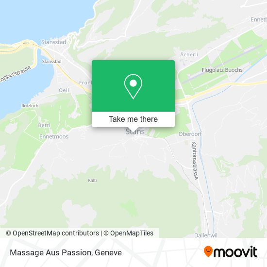 Massage Aus Passion map