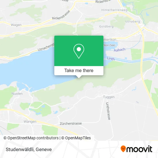 Studenwäldli map