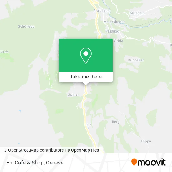 Eni Café & Shop map