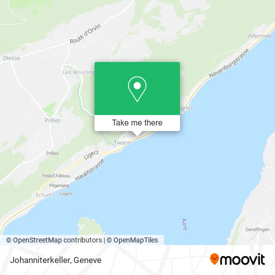 Johanniterkeller map