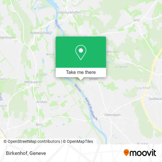 Birkenhof map