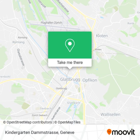 Kindergarten Dammstrasse map