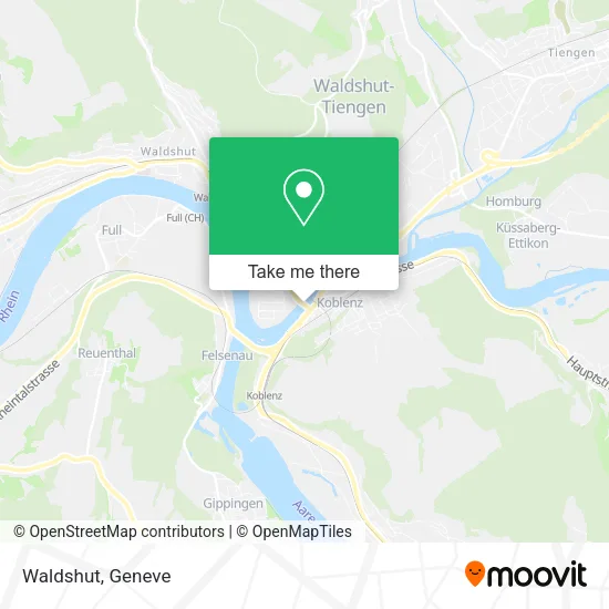 Waldshut map