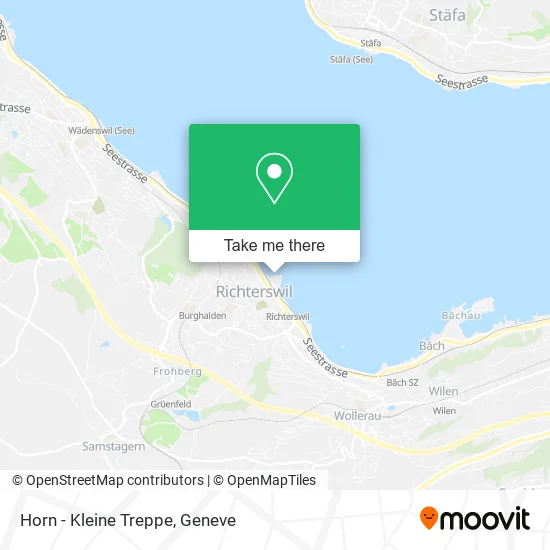 Horn - Kleine Treppe map