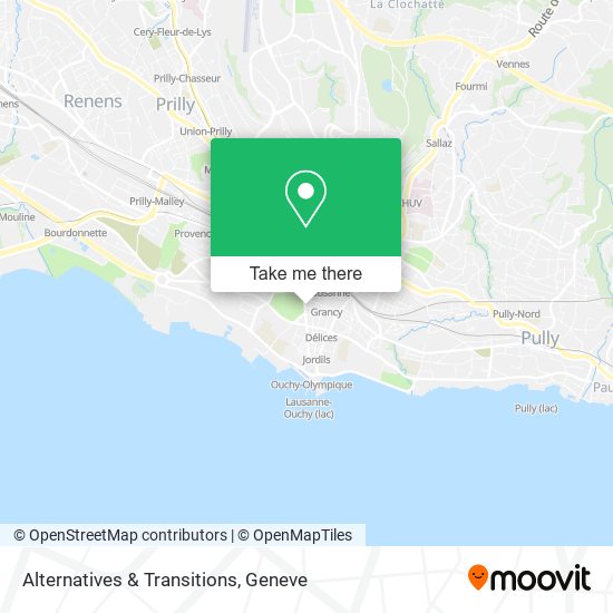 Alternatives & Transitions map