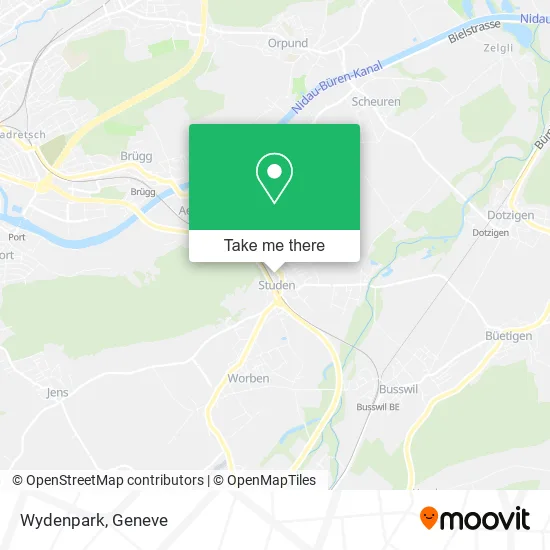 Wydenpark map