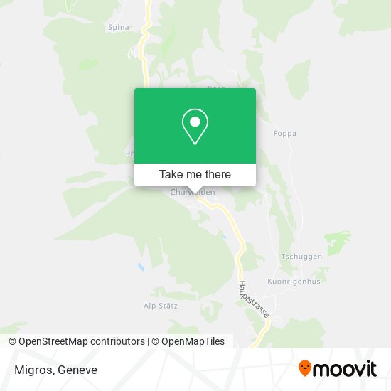 Migros map