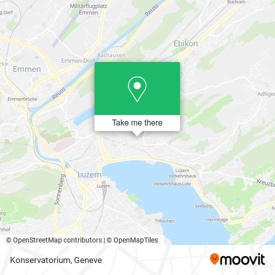 Konservatorium map