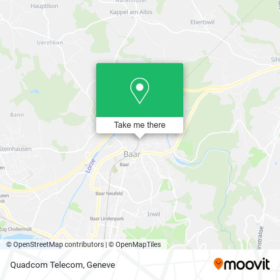 Quadcom Telecom map