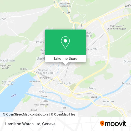 Hamilton Watch Ltd map