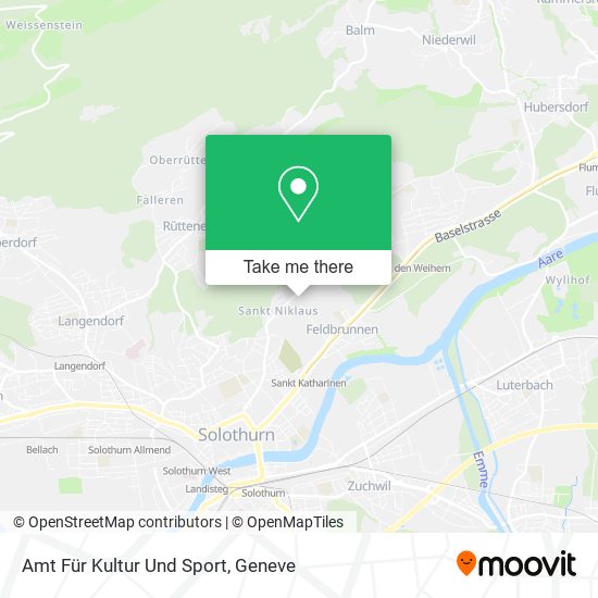 Amt Für Kultur Und Sport map