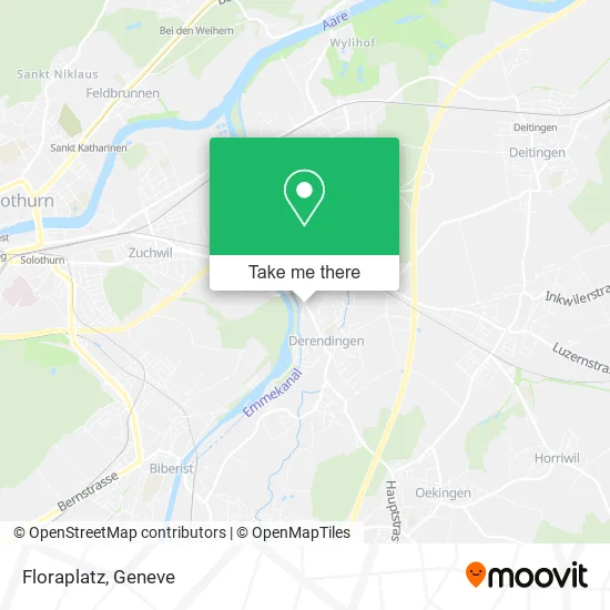 Floraplatz map