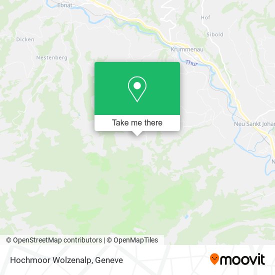 Hochmoor Wolzenalp plan