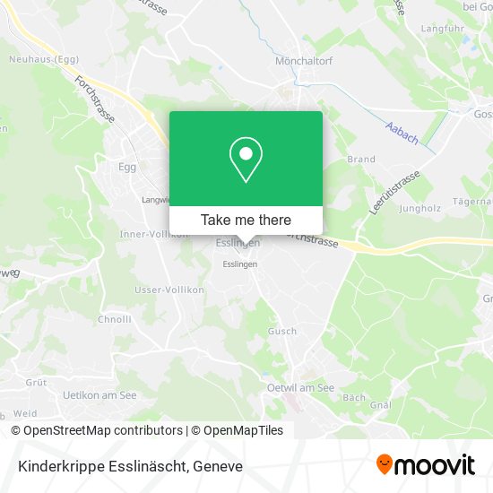 Kinderkrippe Esslinäscht map