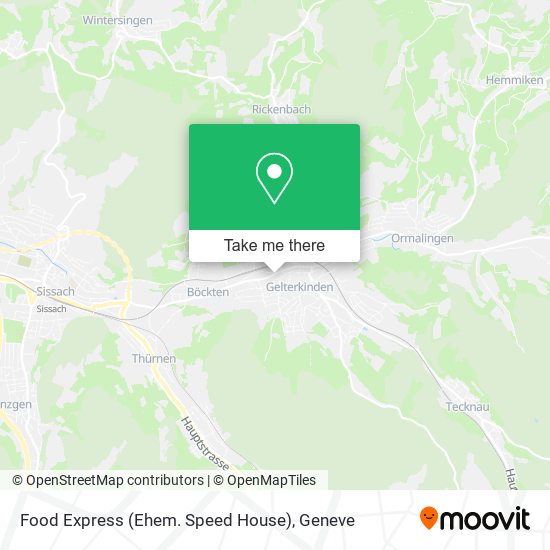Food Express (Ehem. Speed House) map