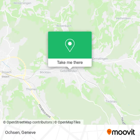 Ochsen map