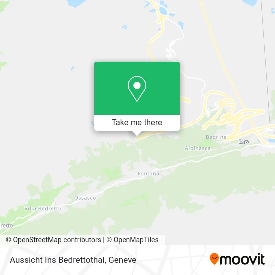 Aussicht Ins Bedrettothal map