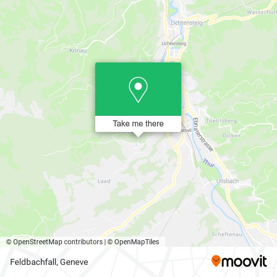 Feldbachfall map