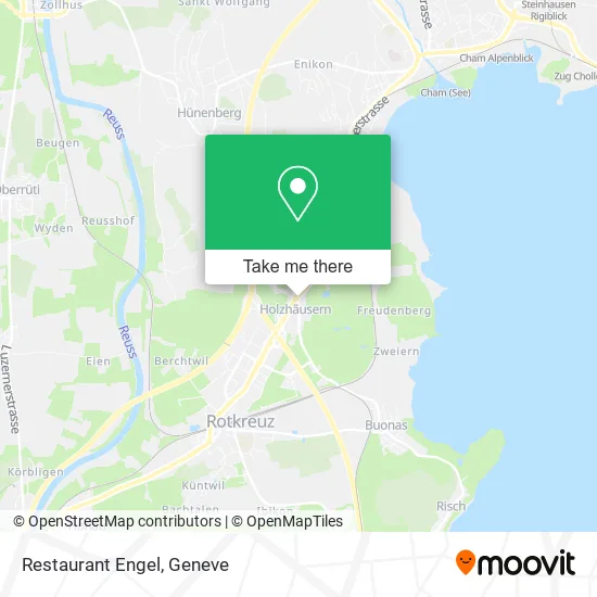 Restaurant Engel map