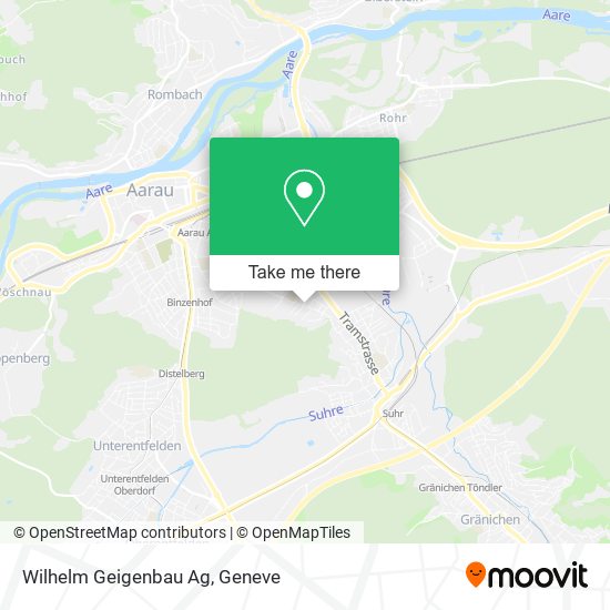 Wilhelm Geigenbau Ag map