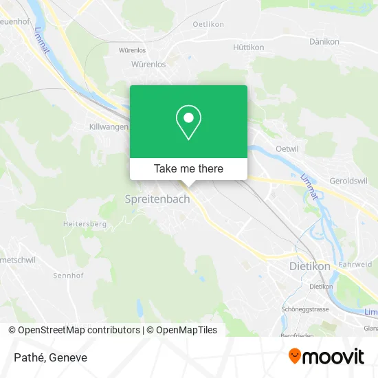 Pathé map