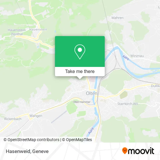 Hasenweid map