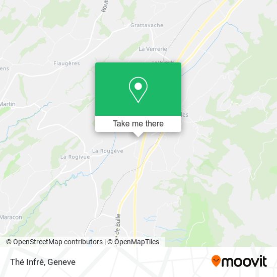 Thé Infré map